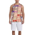 thumbnail image 1 of Xecao Cute Lamas print basketball shirt for both men and women, a unisex basketball jersey perfect for theme parties-3X-Large, 1 of 6