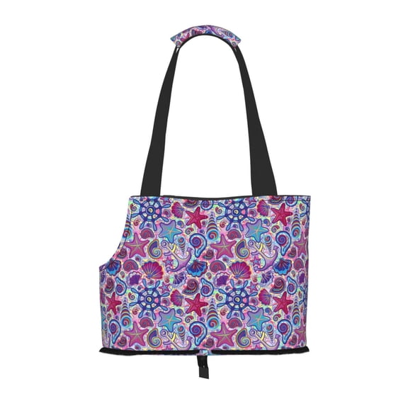Xecao Cute Nautical for Cat Carrier Small Dog Handbag: The Ideal Travel Companion for Your Pet