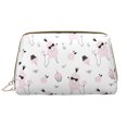 thumbnail image 1 of Xecao Cute Poodle Dog Print Fashion Makeup PVC Bag Large Capacity Travel Cosmetic Bag for Women Organizer Toiletry Clutch, 1 of 8