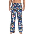 thumbnail image 1 of Xecao Cute Popcorn Men's Straight Lounge Pajama Pants: The Ultimate in Comfortable Sleepwear, 1 of 9