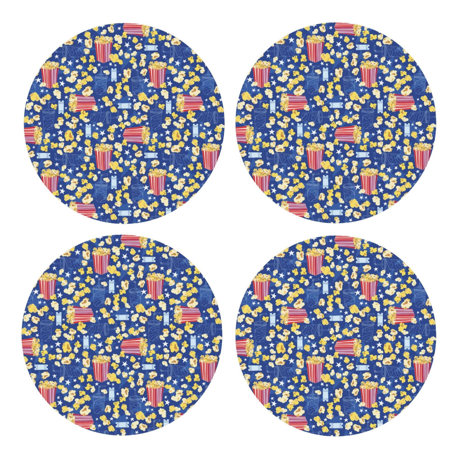 Genuine Fred HOT Fresh Pizza Coasters - Set Of 4, Realistic Pizza Designs, MDF Cork, Mini Pizza Box - View #9