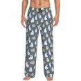thumbnail image 1 of Xecao Cute Rabbit Men's Straight Lounge Pajama Pants: The Ultimate in Comfortable Sleepwear, 1 of 9