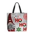 thumbnail image 1 of Xecao Cute Santa for Tote Bag: spacious with inner pockets, ideal for work, shopping, or travel., 1 of 9