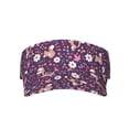 thumbnail image 1 of Xecao Cute Squirrel Floral for Adult Sun Cap offers versatile sun protection with adjustable Velcro for a secure fit., 1 of 8