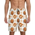 thumbnail image 1 of Xecao Cute Squirrel Print Men's Sleepwear Shorts Pajama Bottom Lounge Short nightwear with Convenient Pockets for Relaxed Home Wear-3X-Large, 1 of 6