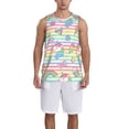 thumbnail image 1 of Xecao Cute Unicorn print basketball shirt for both men and women, a unisex basketball jersey perfect for theme parties-Large, 1 of 6