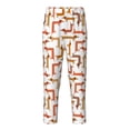 thumbnail image 1 of Xecao Dachshund Dog Print Teenagers' Pajama Pants Long Sleep Pants Soft Elastic Waist Pajama Bottoms Elastic waist with 2 Pockets 5-16 Years-Small, 1 of 6