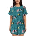 thumbnail image 1 of Xecao Dachshund Dog print Swimsuit for women, Summer-ready, sporty style.Quick-dry fabric. Many sizes & colors., 1 of 9