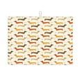 thumbnail image 1 of Xecao Dachshund patten Microfiber Dish Drying Mat,Absorbent Dish Drainer Kitchen Counter,Super Absorbent Dish Drying Pads 18×24 Inch, 1 of 7