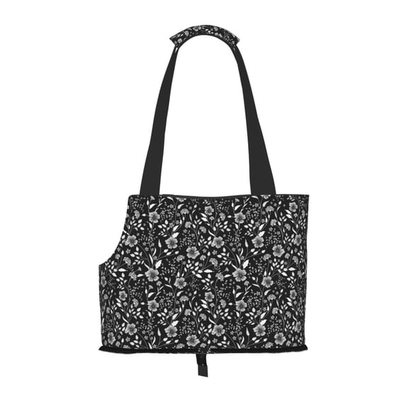 Xecao Daisies Flowers for Cat Carrier Small Dog Handbag: The Ideal Travel Companion for Your Pet