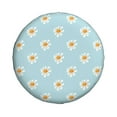 thumbnail image 1 of Xecao Daisies Flowers for Tire Covers: Waterproof, dust-proof, and universally fitting for trailers, SUVs, 1 of 8