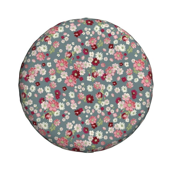 Xecao Daisies Flowers for Tire Covers: Waterproof, dust-proof, and universally fitting for trailers, SUVs