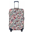 thumbnail image 1 of Xecao Daisies Flowers print Elastic Luggage Cover, with double-sided print , is perfect for travel, business, and daily use, 1 of 9