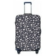 thumbnail image 1 of Xecao Daisies Flowers print Elastic Luggage Cover, with double-sided print , is perfect for travel, business, and daily use, 1 of 9
