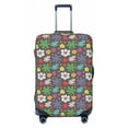 thumbnail image 1 of Xecao Daisies Flowers print Elastic Luggage Cover, with double-sided print , is perfect for travel, business, and daily use, 1 of 9