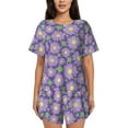 thumbnail image 1 of Xecao Daisies Flowers print Swimsuit for women, Summer-ready, sporty style.Quick-dry fabric. Many sizes & colors., 1 of 1