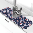 thumbnail image 1 of Xecao Daisy Flowers for Kitchen Sink Splash Guard Faucet Mat , Faucet Guard & Draining mat, (15" X 5.5" ), 1 of 7