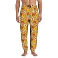 thumbnail image 1 of Xecao Daisy maple fall Print Active Tech Joggers for Men, Mens Sweatpants Lounge Pants with Pockets-XX-Large, 1 of 5
