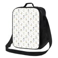 thumbnail image 1 of Xecao Dancing Dogs Print Lunch Bag - Durable, Double-Insulated Lunch Bag, Holds Lunch Box, Water Bottle, & Snacks,Leakproof Cooler Tote Bag, 1 of 7