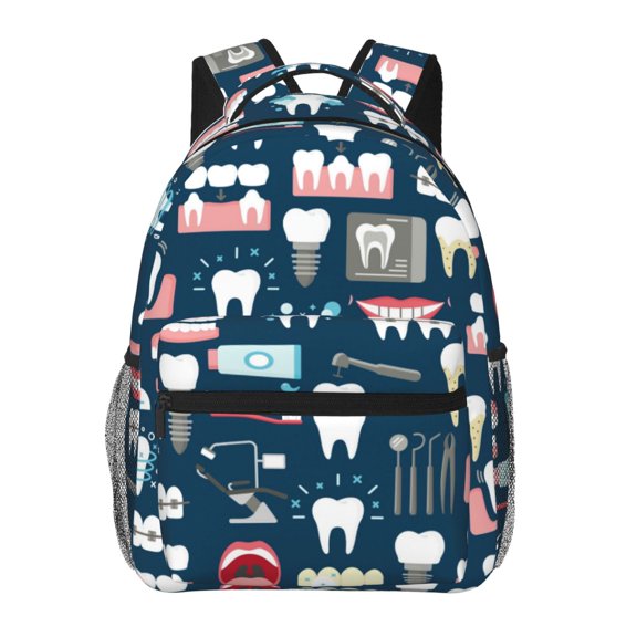 Xecao Dental Backpack, a stylish and functional choice for both men and women, is the perfect basic bookbag for college, work, or travel