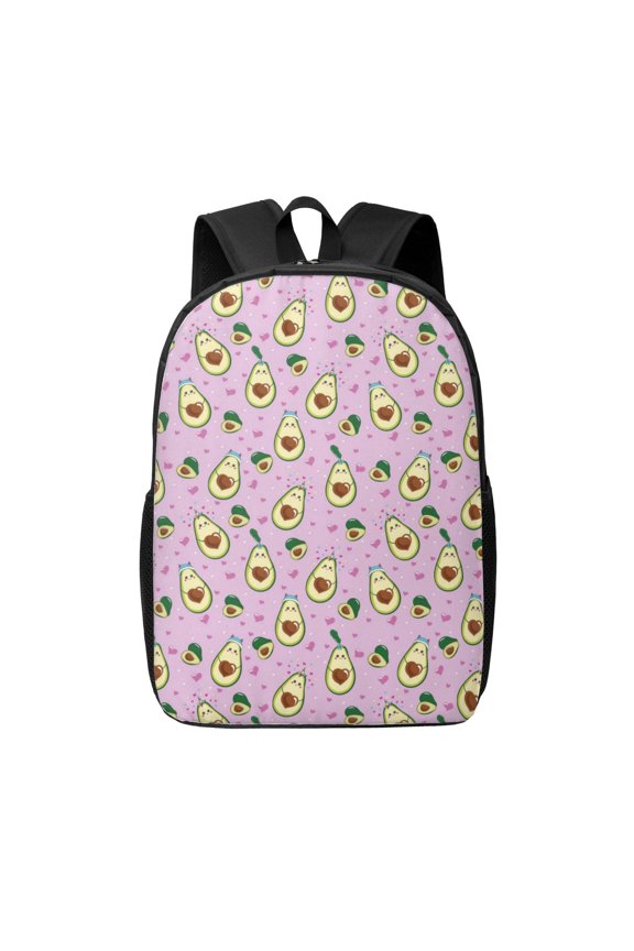 Different Avocados print Travel Backpack, Large Computer Backpack for Men Women, College School Rucksack Book Bag