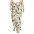thumbnail image 1 of Xecao Different Butterflys Women's Straight Lounge Pajama Pants: The Epitome of Relaxed Sleepwear, 1 of 9