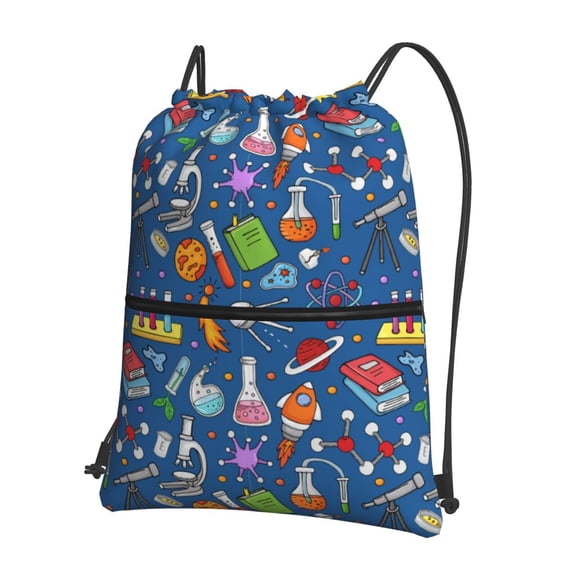 Xecao Different Chemical Things for Drawstring Bags,Pull String Backpack Bags,String Bag Sackpack
