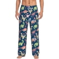 thumbnail image 1 of Xecao Dinosaur Men's Straight Lounge Pajama Pants: The Ultimate in Comfortable Sleepwear, 1 of 9