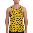 thumbnail image 1 of Xecao Dinosaur Men's Tank Top Workout Quick Dry Sleeveless Gym Jogging Muscle Shirts Summer Swim Beach Tops, 1 of 9