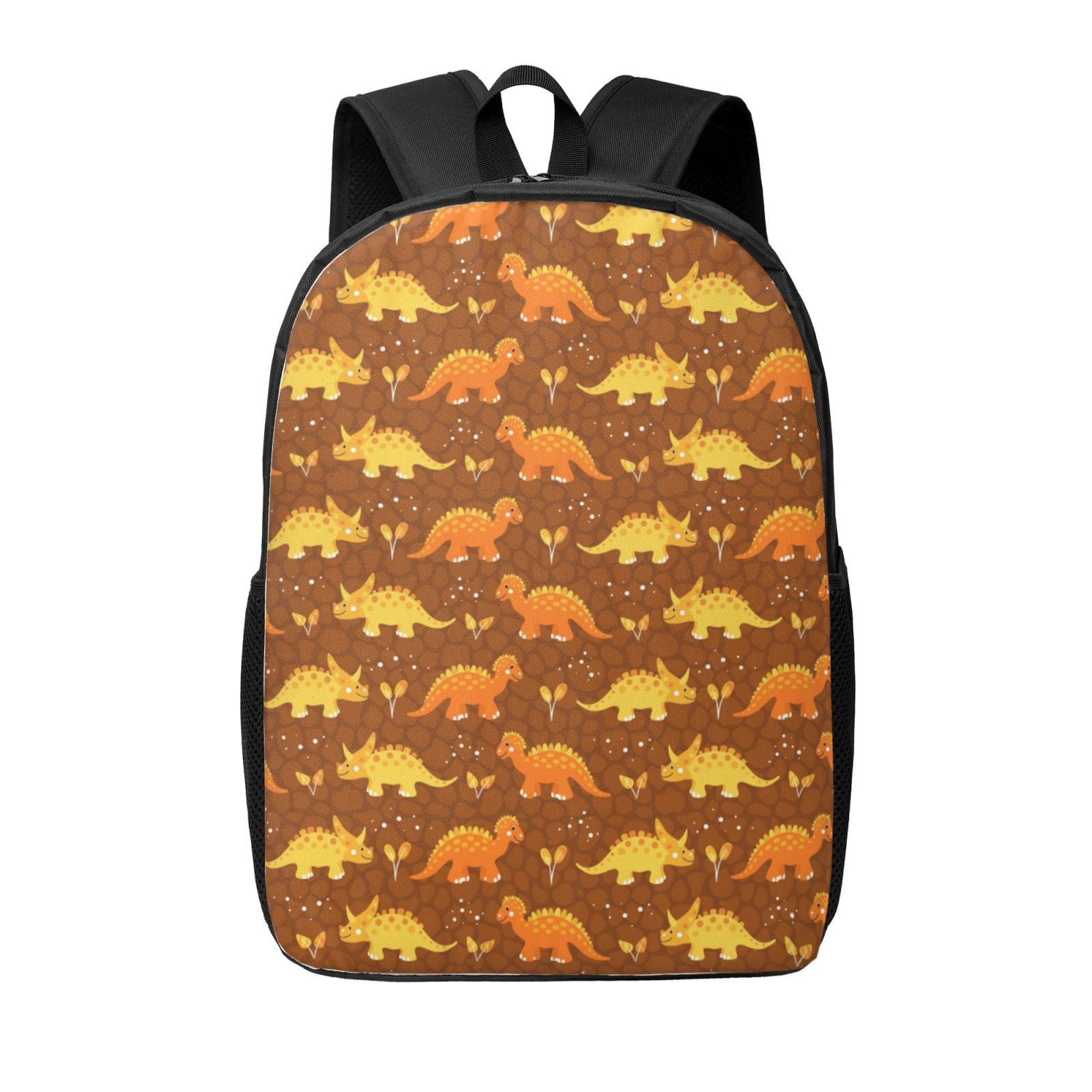 Xecao Dinosaurs and Leaves print Travel Backpack, Large Computer ...