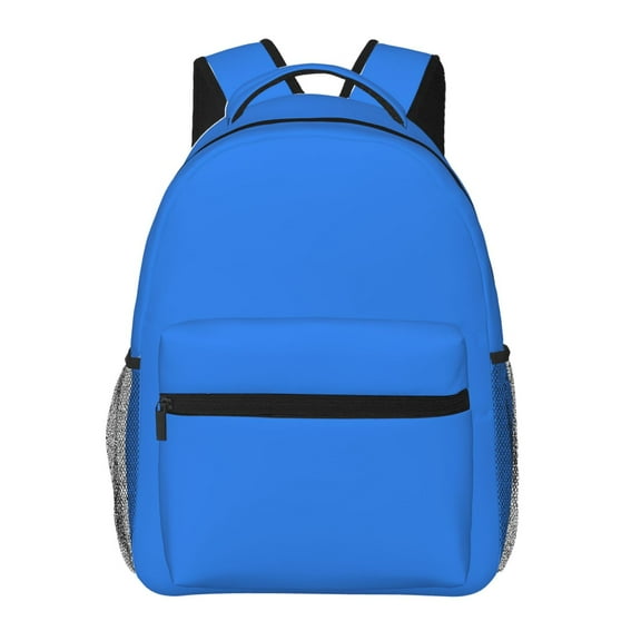 Xecao Dodgerblue Backpack, a stylish and functional choice for both men and women, is the perfect basic bookbag for college, work, or travel