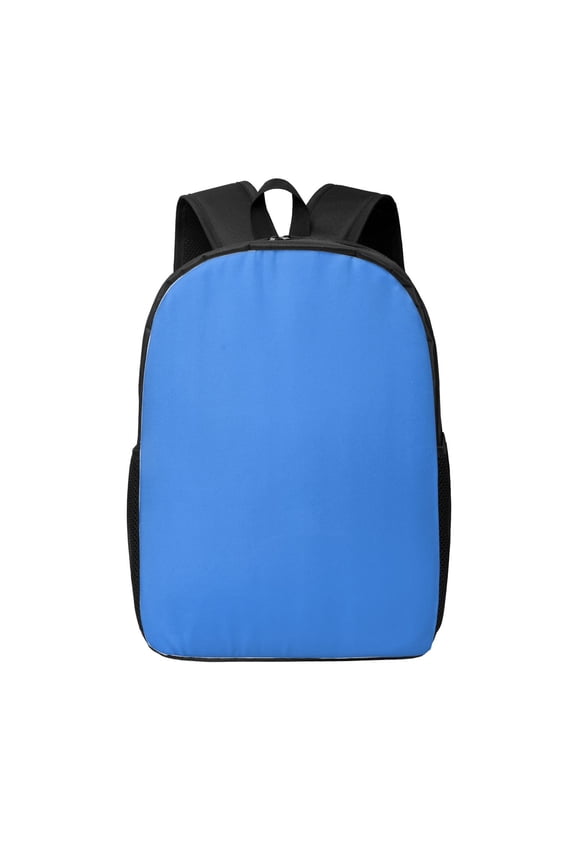 Dodgerblue print Travel Backpack, Large Computer Backpack for Men Women, College School Rucksack Book Bag