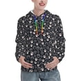 thumbnail image 1 of Xecao Dog Paw Pattern Hoodies for Women Sweatshirts Long Sleeve Sweatshirts Pullover Outfits with Pocket-Medium, 1 of 7