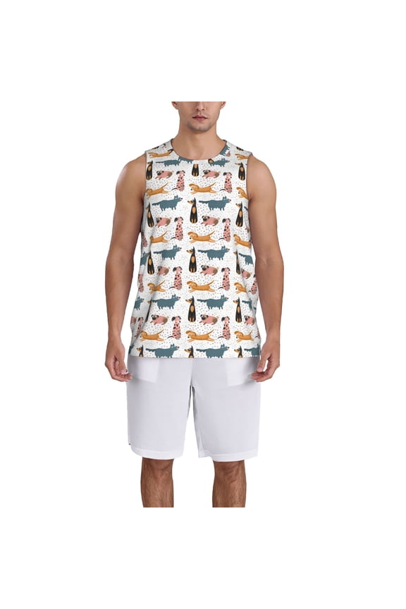 Dogs Pug print basketball shirt for both men and women, a unisex basketball jersey perfect for theme parties-4X-Large