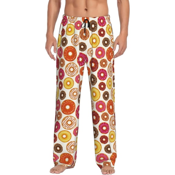 Xecao Donut Men's Straight Lounge Pajama Pants: The Ultimate in Comfortable Sleepwear