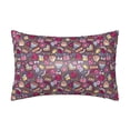 thumbnail image 1 of Xecao Doodles Wedding Pattern Satin Pillowcases for Hair and Skin, Luxurious and Silky Pillow Cases with Envelope Closure, 20x30 Inches, 1 of 7