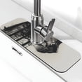 thumbnail image 1 of Xecao Double Exposure Cat Forest for Kitchen Sink Splash Guard Faucet Mat , Faucet Guard & Draining mat, (15" X 5.5" ), 1 of 7