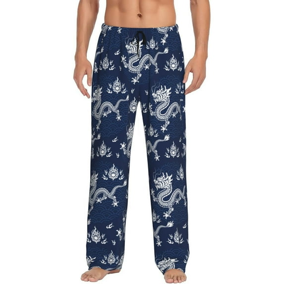 Xecao Dragon Men's Straight Lounge Pajama Pants: The Ultimate in Comfortable Sleepwear