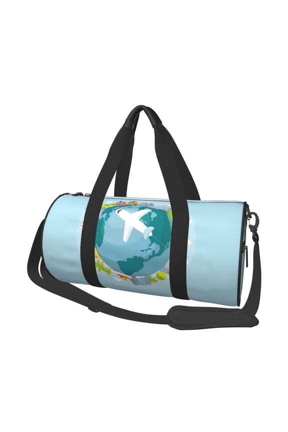 Dreaming Travel Print Travel Duffle Bag, Bag Carry On Tote Bags for Women, Travel Sport Gym Bag for Men, Hospital Bag for Labor and Delivery