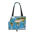 thumbnail image 1 of Xecao Earth View World Map for Cat Carrier Small Dog Handbag: The Ideal Travel Companion for Your Pet, 1 of 8