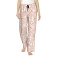 thumbnail image 1 of Xecao Easter Bunny Women's Straight Lounge Pajama Pants: The Epitome of Relaxed Sleepwear, 1 of 9