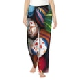 thumbnail image 1 of Xecao Easter Egg Women's Straight Lounge Pajama Pants: The Epitome of Relaxed Sleepwear, 1 of 9