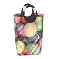 thumbnail image 1 of Xecao Easter Eggs for Laundry Basket,Collapsible Large Laundry Hamper,Wash Bag for Laundry Room, Rolling Laundry Basket with Handles, 1 of 5