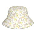 thumbnail image 1 of Xecao Easter Rabbit Print Men and Women Night Reflective Hat Runner Cap Visor Bucket Hat Boonie Cap, 1 of 6
