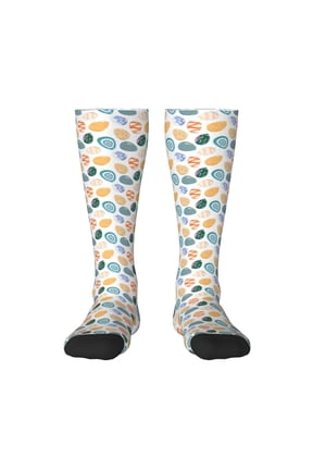 Easter eggs Print Compression Socks for Both Men And Women for Running, Travel, Flight, Nurse