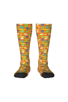 Easter eggs Print Compression Socks for Both Men And Women for Running, Travel, Flight, Nurse