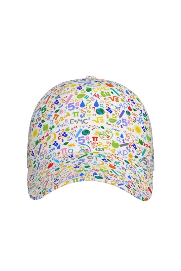 Education And Science for Baseball Cap: Unisex, crafted from classic polyester twill fabric, featuring a soft unconstructed design