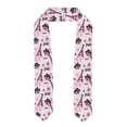 thumbnail image 1 of Xecao Eiffel Tower and Butterflies Print Graduation Shawl Stole Honor Stole Adult 72" Academic Commencements, 1 of 7