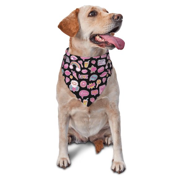Xecao Elements for Pet Bandana - A Stylish Triangle Accessory for Small to Large Dogs, Puppies, and Cats