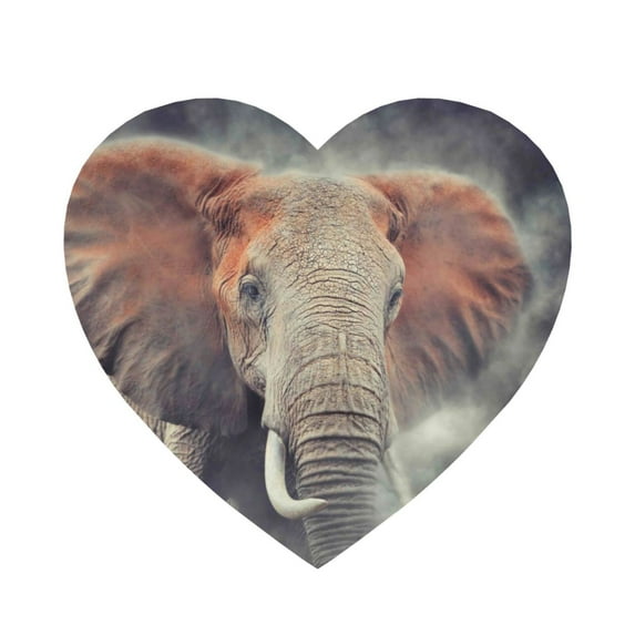 Xecao Elephant in Smoke for Fridge Magnets - Fun Decorative Refrigerator Magnets, Cute and Soft for Stylish Kitchen Accents